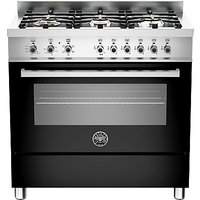 Bertazzoni Professional Series 90cm Dual Energy Single Range Cooker - Black