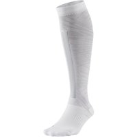 NikeElite High Intensity Knee-High Training Socks - White/Wolf Grey