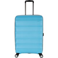 Antler Juno 4-Wheel 68cm Medium Suitcase - Turquoise