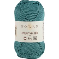 Rowan Summerlite 4ply Yarn, 50g - Aqua