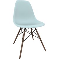 Vitra Eames DSW 43cm Side Chair - Ice Grey / Dark Maple