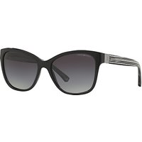 Emporio Armani EA4068 Cat's Eye Gradient Sunglasses - Black
