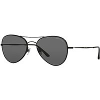 Giorgio Armani AR6035 Aviator Sunglasses - Black