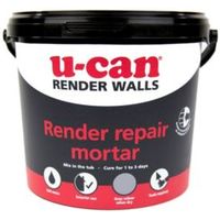 U-Can Render Repair Mortar 5kg Tub - 5030349011875