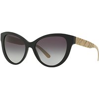 Burberry BE4220 Gradient Cat's Eye Sunglasses - Black