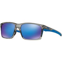 Oakley OO9264 Mainlink Rectangular Sunglasses - Grey/Blue