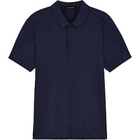 Jaeger Pima Cotton Polo Shirt - Blue