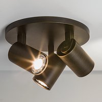 ASTRO Ascoli Spotlight, 3 Light Plate - Bronze