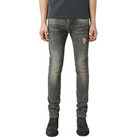 AllSaints Raveline Skinny Cigarette Jeans - Dark Grey