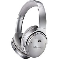 Bose® QuietComfort® Noise Cancelling® QC35 Over-Ear Wireless Bluetooth NFC Headphones With Mic/Remote - Silver