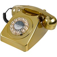 Wild & Wolf 746 1960s Corded Telephone, Copper - Brass