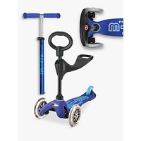 Mini Micro 3in1 Deluxe Scooter, 1 - 5 Years - Blue
