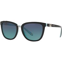 Tiffany & Co TF4123 D-Frame Sunglasses - Black/Turquoise