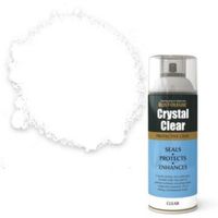 Rust-Oleum Clear Matt Protective Lacquer Spray Paint 400 Ml - 5013296950114