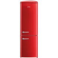 Gorenje ORK193 Freestanding Fridge Freezer, A+++ Energy Rating, Right-Hand Hinge, 60cm Wide - Fiery Red