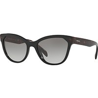 Prada Linea Rossa PR21SS Cat's Eye Sunglasses - Black