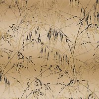 Clarissa Hulse Meadow Grass Paste The Wall Wallpaper - Gold / Bronze 111407