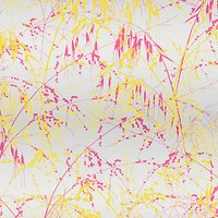 Clarissa Hulse Meadow Grass Paste The Wall Wallpaper - Fuchsia / Lemon 111406