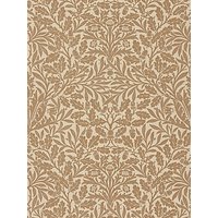 Morris & Co Pure Acorn Wallpaper - Gilver / Copper DMPU216041
