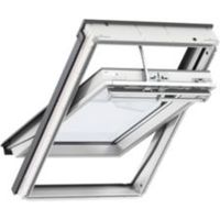 White Timber Centre Pivot Roof Window (H)1180mm (W)660mm - 5702327023124