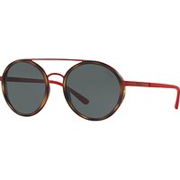 Polo Ralph Lauren PH3103 Round Sunglasses - Red
