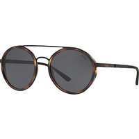 Polo Ralph Lauren PH3103 Round Sunglasses - Black