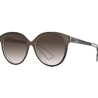 Christian Dior Diorama2 Oval Sunglasses - Matte Brown