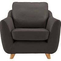 G Plan Vintage The Sixty Seven Leather Armchair - Capri Leather Black