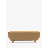 G Plan Vintage The Sixty Seven Leather Footstool - Capri Leather Sand