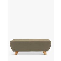 G Plan Vintage The Sixty Seven Leather Footstool - Capri Leather Taupe