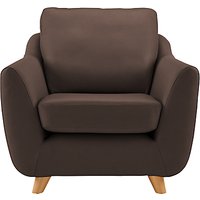 G Plan Vintage The Sixty Seven Leather Armchair - Capri Leather Chocolate