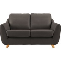 G Plan Vintage The Sixty Seven Leather Small 2 Seater Sofa - Capri Leather Black