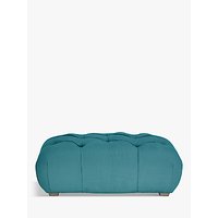 Dollop Footstool By Loaf At John Lewis - Brushed Cotton Teal