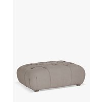 Dollop Footstool By Loaf At John Lewis - Brushed Cotton Wolf