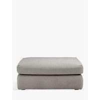 Floppy Jo Footstool By Loaf At John Lewis - Brushed Cotton Wolf