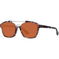 Christian Dior Diorabstract Rectangular Sunglasses - Grey Tortoise/Brown
