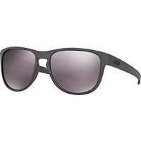 Oakley OO9342 Sliver™ R Prizm™ Polarised Oval Sunglasses - Brushed Black/Mirror Grey