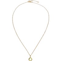 John Lewis Gemstones Birthstone Pendant Necklace - August Peridot