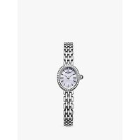 Rotary Women's Cocktail Bracelet Strap Watch - Silver/Mother Of Pearl