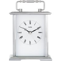 Acctim Gainsborough Carriage Mantle Clock - Silver