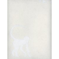 Holly Frean For Andrew Martin Cheeky Monkey Paste The Wall Wallpaper - Ivory