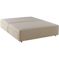 Hypnos Firm Edge 4 Drawer Divan Storage Bed, Small Double - Herringbone Fawn