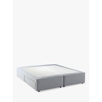 Hypnos Firm Edge 4 Drawer Divan Storage Bed, Super King Size - Linoso Sky