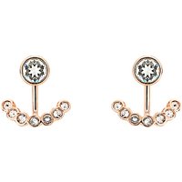 Ted Baker Coraline Concentric Crystal Ear Jackets - Rose Gold/Clear
