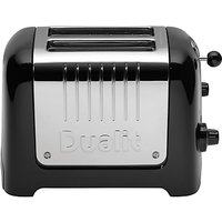 Dualit Lite 2-Slice Toaster With Warming Rack - Black