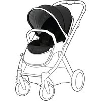 BabyStyle Oyster 2 And Oyster Max Pushchair Colour Pack - Black