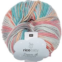 Rico Baby Dream DK Yarn, 50g - Pink/Turquoise