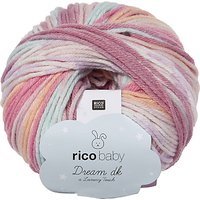Rico Baby Dream DK Yarn, 50g - Pink Mix