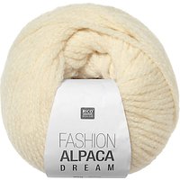 Rico Fashion Alpaca Dream Chunky Yarn, 50g - Cream