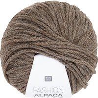 Rico Fashion Alpaca Dream Chunky Yarn, 50g - Brown